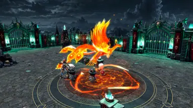 Rise Of The Phoenix — Mighty Gladiators in-game screenshot, alpha version