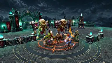 Bonebreakers — Mighty Gladiators in-game screenshot, alpha version