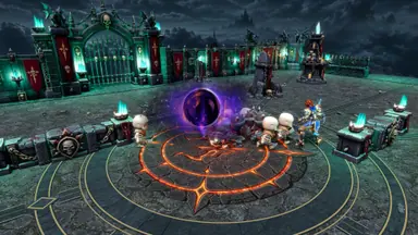 Heart Of The Vortex — Mighty Gladiators in-game screenshot, alpha version