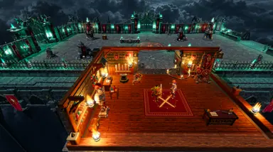 Inside the Arena · 16 — Mighty Gladiators in-game screenshot, alpha version