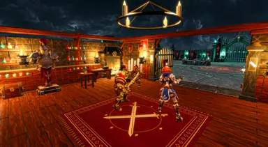 Inside the Arena · 18 — Mighty Gladiators in-game screenshot, alpha version