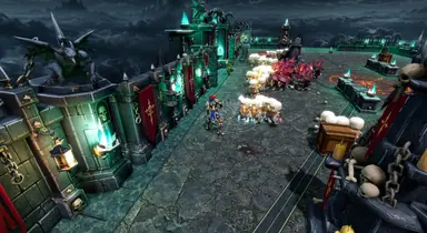 Inside the Arena · 22 — Mighty Gladiators in-game screenshot, alpha version