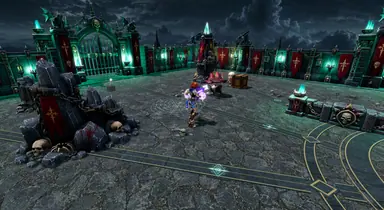 Inside the Arena · 27 — Mighty Gladiators in-game screenshot, alpha version