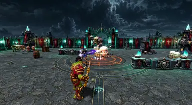 Inside the Arena · 28 — Mighty Gladiators in-game screenshot, alpha version