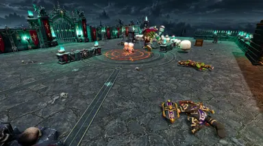 Inside the Arena · 34 — Mighty Gladiators in-game screenshot, alpha version