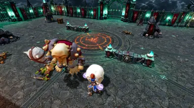 Inside the Arena · 40 — Mighty Gladiators in-game screenshot, alpha version