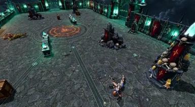 Inside the Arena · 45 — Mighty Gladiators in-game screenshot, alpha version