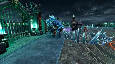Inside the Arena · 55 — Mighty Gladiators in-game screenshot, alpha version