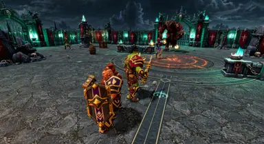 Inside the Arena · 56 — Mighty Gladiators in-game screenshot, alpha version