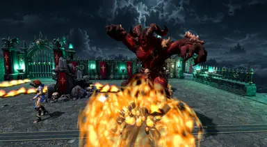 Inside the Arena · 60 — Mighty Gladiators in-game screenshot, alpha version